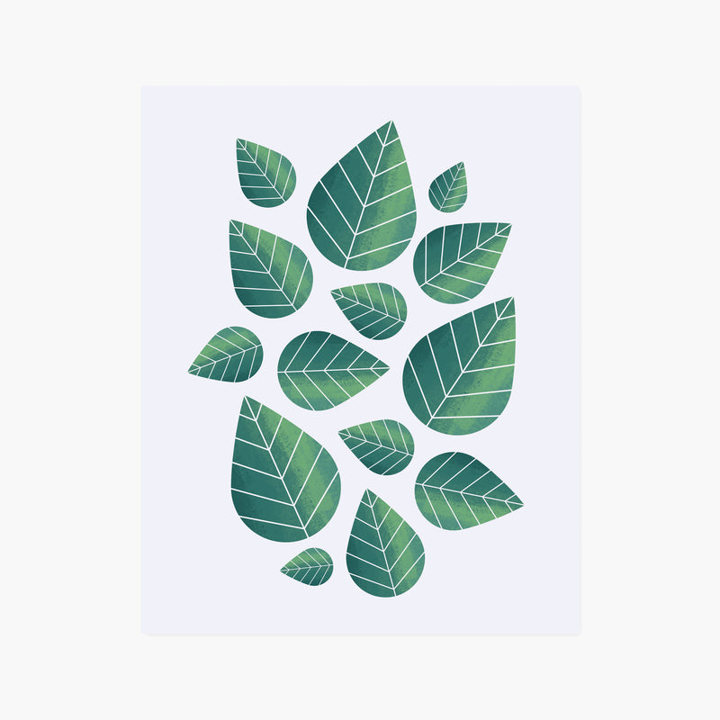 Falling Leaves No.1 Giclée Art Print