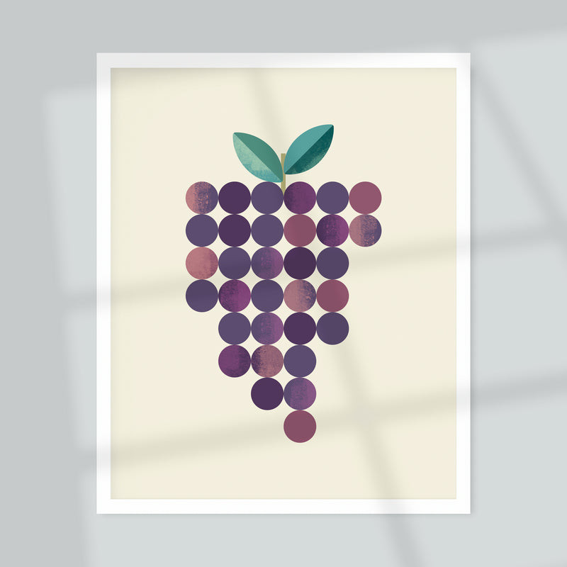 Bunch Of Grapes Giclée Art Print
