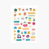 Lifestyle & Celebration Sticker Sheets