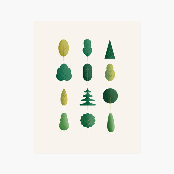 Trees Giclée Art Print